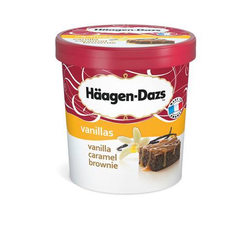 Häagen Dazs - Vanillle caramel brownie