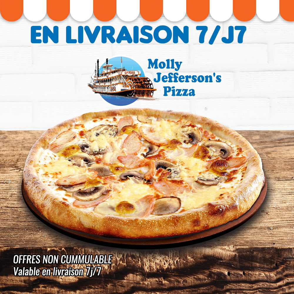 1 pizza large